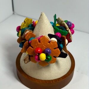 Hand Beaded Bracelet Bright and Bold - #102